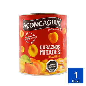 DURAZNOS EN MITADES 3 KG