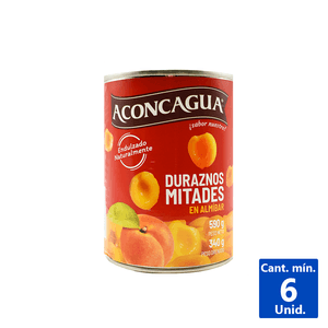 DURAZNOS EN MITADES ACONCAGUA 590G.