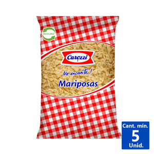 FIDEOS MARIPOSAS CAROZZI 250 G