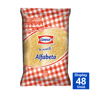 FIDEOS PARA SOPA ALFABETO N°48 250 G