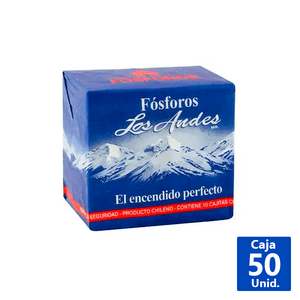 FÓSFOROS LOS ANDES 10 UN.