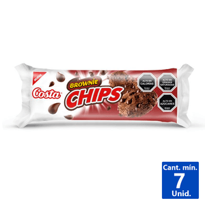 GALLETAS BROWNIE CHIPS COSTA 120 G