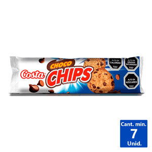 GALLETAS CHOCO CHIPS 125 G