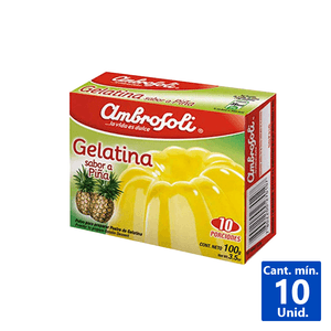 GELATINA DE PIÑA AMBROSOLI 100 G