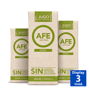 JUGO DE PERA 3 UN DE 200 ML