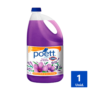 LIMPIA PISOS POETT LAVANDA 4 L