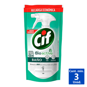 LIMPIADOR BAÑO RECARGA BIO 450 ML