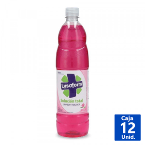 LIMPIAPISOS FLORAL LYSOFORM 12 UN 900 ML
