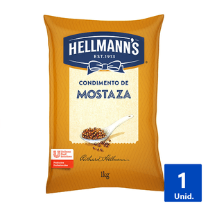 MOSTAZA BOLSA HELLMANN´S 1 KG UFS