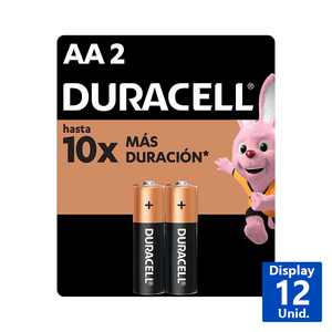 PILAS ALCALINAS BLISTER AA 2 UN.
