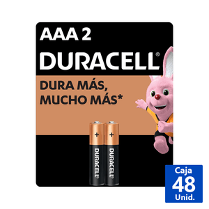 PILAS ALCALINAS BLISTER AAA 2 UN.