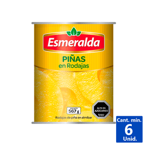 PIÑAS RODAJAS EN ALMÍBAR 567 G