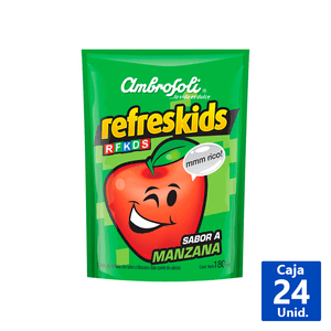 REFRESKIDS MANZANA 180 ML