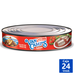 SARDINAS EN SALSA TOMATES VAN CAMPS 425G
