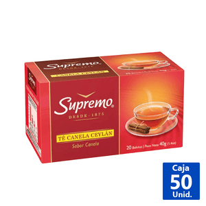 TÉ CEYLAN CANELA 20 BOLSITAS