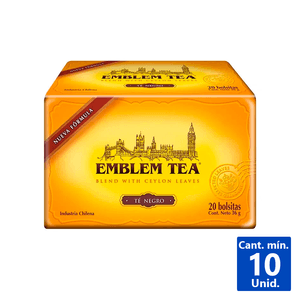 TÉ CEYLAN EMBLEM TEA 20 BOLSITAS