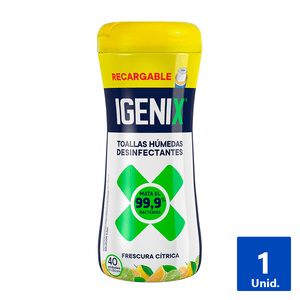 TOALLAS HÚMEDAS DESINFECTANTES 40 UN.