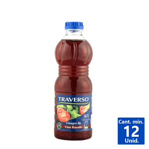 VINAGRE DE VINO ROSADO TRAVERSO 250 ML