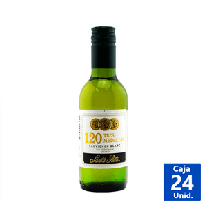 VINO 120 3 MEDALLAS SAUVIGNON 13° 187ML