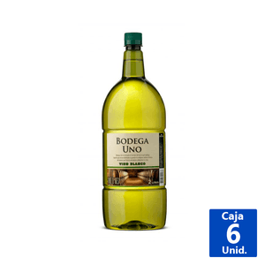 VINO BLANCO BODEGA UNO BOTELLA 11,5° 2 L