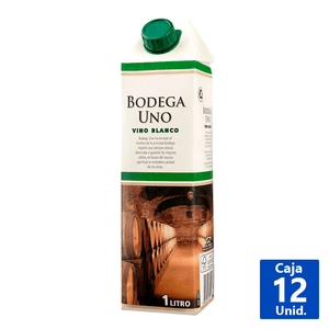 VINO BLANCO TETRA BODEGA UNO 11,5° 1 L