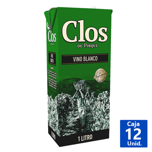 VINO BLANCO TETRA CLOS DE PIRQUE 12° 1 L