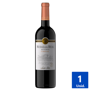 VINO MEDALLA REAL CARMENERE 13° 750 ML