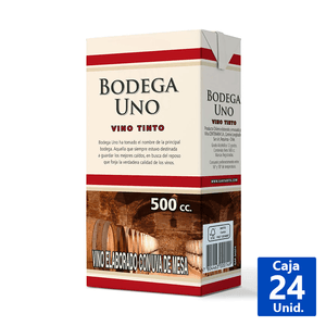 VINO TINTO TETRA 11,5° 500 ML