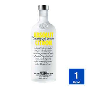 VODKA CITRON 40° 750 ML