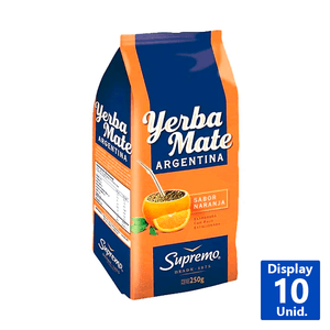 YERBA MATE ARGENTINA NARANJA 250 G