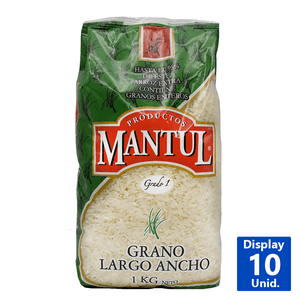 ARROZ G1 GRANO LARGO MANTUL  1 KG
