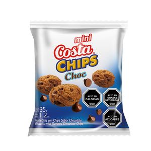 GALLETAS MINI CHIPS CHOC  COSTA 35 G