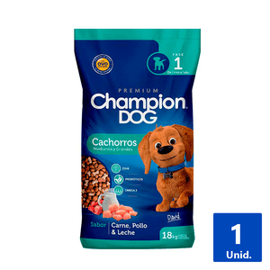ALIMENTO PERRO CACHORRO CHAMPION DOG 18K