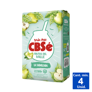 YERBA MATE FRUTOS DEL VALLE CBSE 500 G