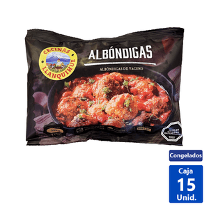 ALBÓNDIGAS DE VACUNO EN BOLSA 200 G