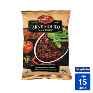 CARNE MOLIDA SUPER MAGRA 250 G