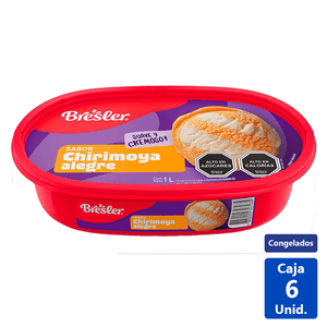 HELADO BRESLER CHIRIMOYA ALEGRE 1L