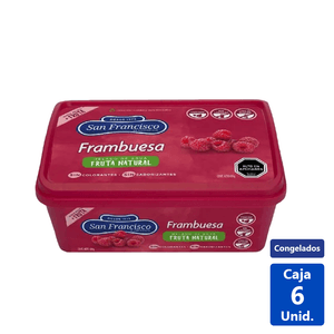HELADO SF AGUA FRAMBUESA 1L
