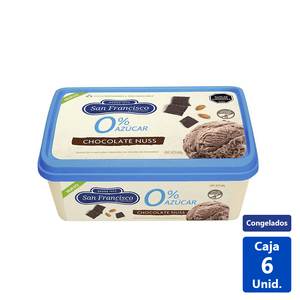 HELADO SF CHOCOLATE NUSS 0 % AZUCAR 1L