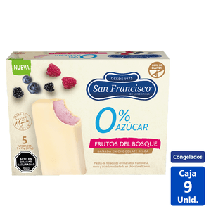 HELADO SF FRUT/BOSQUE 0% MPK 5UN DE 68ML