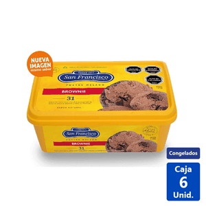 HELADO SF POSTRE BROWNIE 1L