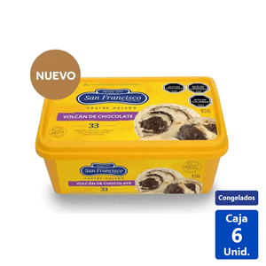 HELADO SF POSTRE VOLCAN DE CHOCOLATE 1L