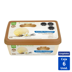 HELADO SF S.PREMIUM VAINILLA FRANCESA 1L