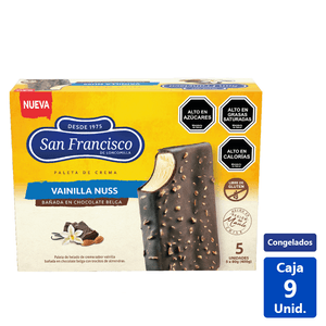 HELADO SF VAINILLA NUSS MPK 5UN DE 80ML