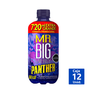 BEBIDA ENERGÉTICA PANTHER 720 ML
