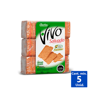 GALLETAS DE SALVADO TRIPACK VIVO 585 G