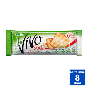 GALLETAS DE SODA VIVO 123 G