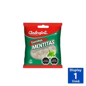 GOMITAS MENTITAS 20UN DE 25 G