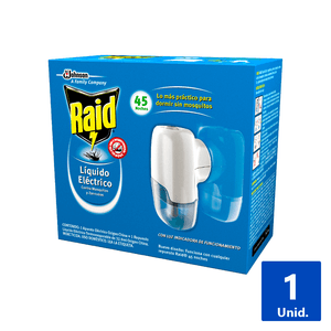 INSECTICIDA ELÉCTRICO Y APARATO 1 UN