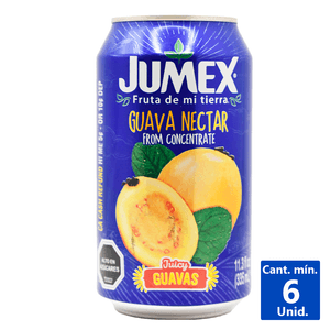 JUGO DE GUAYABA EN LATA JUMEX 335 ML